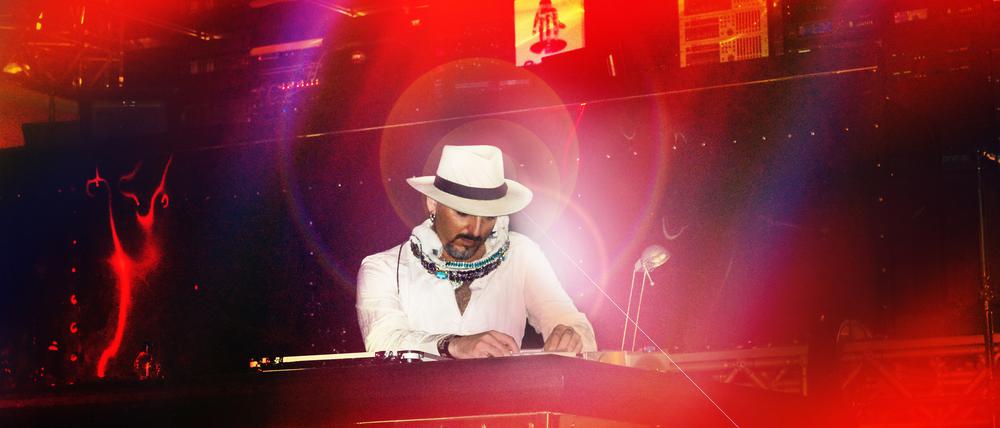 Der DJ und Musikproduzent Gigi D’Agostino.