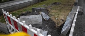 Die Unfallstelle auf der Tauentzienstraße.