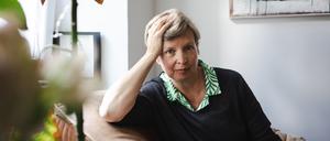 Schriftstellerin Jenny Erpenbeck am 28.5.2024 in Berlin. Sie ist im Mai 2024 als erste Deutsche mit dem International Booker Prize ausgezeichnet worden.