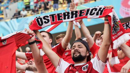 Fans der österreichischen Nationalmannschaft (Symbolbild)