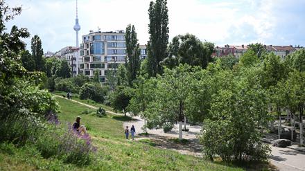 Der Mauerpark in Berlin.