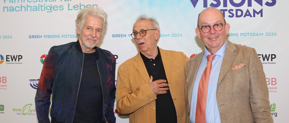 Beim Festival 2024 kam auch Bestsellerautor Frank Schätzing (links) zu Besuch.