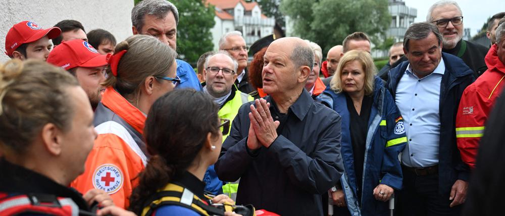Der deutsche Bundeskanzler Olaf Scholz.