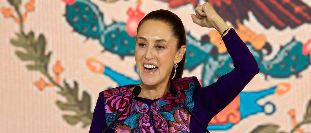 Claudia Sheinbaum wird Mexiko ab Oktober regieren.