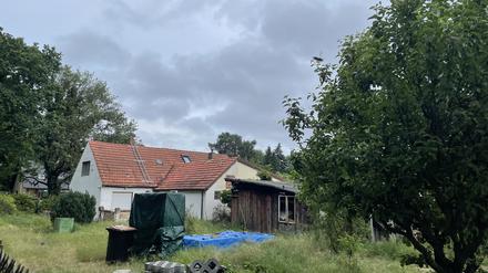 Siedlungen auf den Mäckeritzwiesen, denen bei Starkregen Überflutung droht