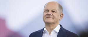 75 Jahre Grundgesetz, Olaf Scholz, Bundeskanzler, SPD, beim Deutschland-Dialog zum Thema Gemeinsam für Demokratie.