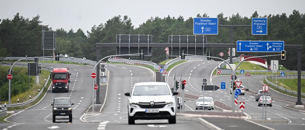Eine Autobahn (Symbolbild).