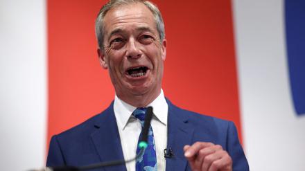 Der rechtspopulistische Politiker Nigel Farage.