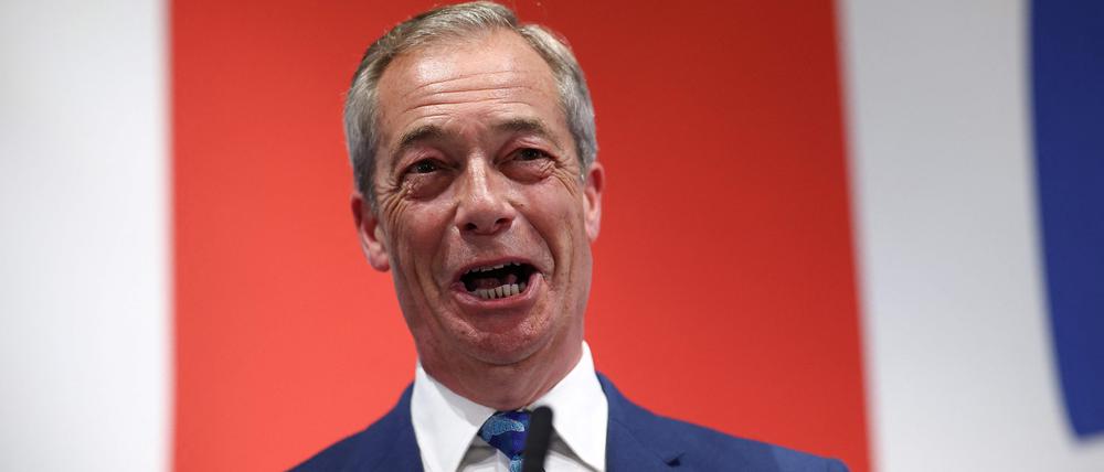 Der rechtspopulistische Politiker Nigel Farage.