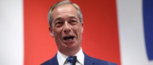 Der rechtspopulistische Politiker Nigel Farage.