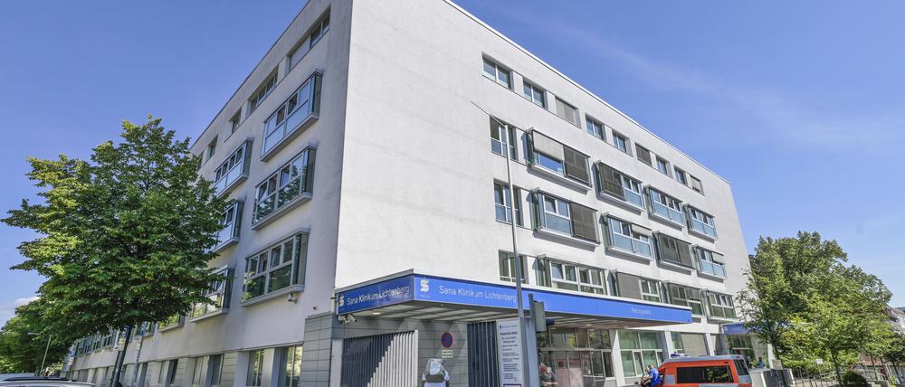 Das Sana-Klinikum in der Fanningerstraße im Bezirk Lichtenberg.