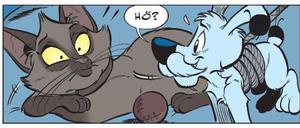 Abenteuerlustiger Vierbeiner: Eine Szene aus „Idefix und die Unbeugsamen“.