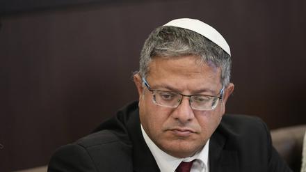 Itamar Ben Gvir ist Vorsitzender der Partei „Jüdische Stärke“.