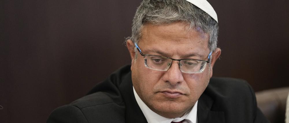 Itamar Ben Gvir ist Vorsitzender der Partei „Jüdische Stärke“.