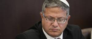 Itamar Ben Gvir ist Vorsitzender der Partei „Jüdische Stärke“.