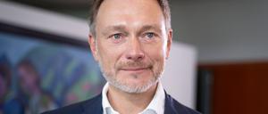 Bundesfinanzminister Christian Lindner FDP im Vorfeld der Kabinettssitzung