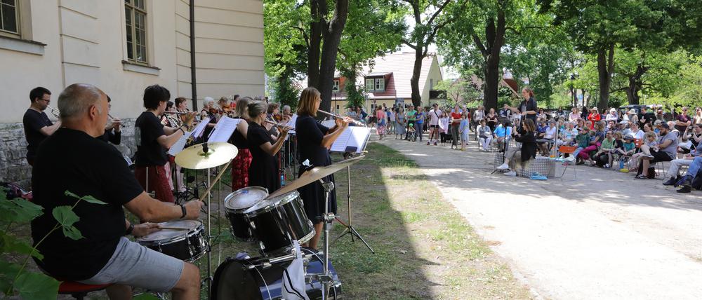 Der Weberplatz ist auch in diesem Jahr ein Zentrum des Geschehens.