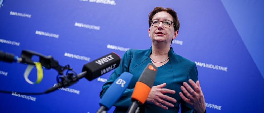 Bundesbauministerin Klara Geywitz (SPD) spricht über ihren vermeintlichen Durchbruch für mehr sozialen Wohnraum in Deutschland.