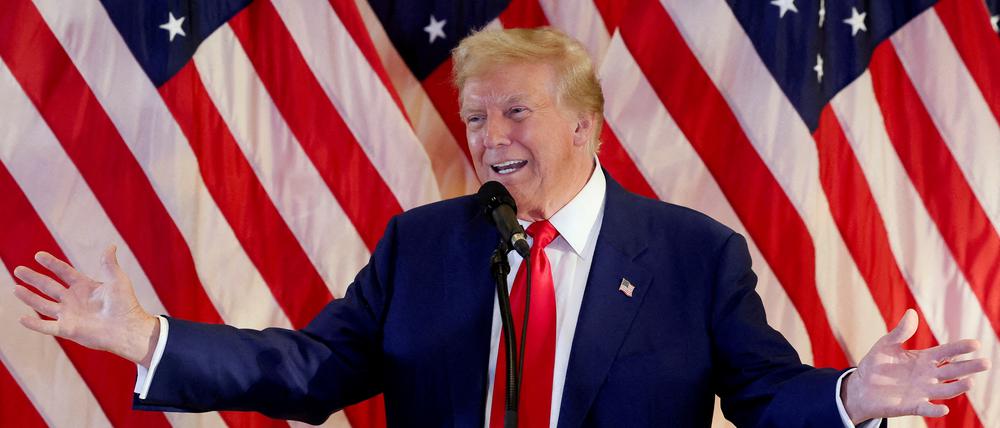 Der ehemalige US-Präsident Donald Trump