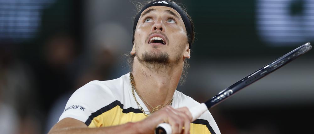 Lief gut und geht weiter. Alexander Zverev in Aktion.