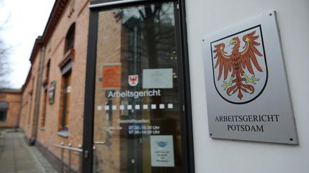 Das Arbeitsgericht Potsdam: Hier sollen die beiden Verhandlungen im Januar stattfinden.