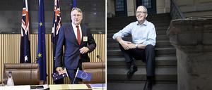 Bernd Lange (links) und Axel Voss bestimmen Europas Geschicke mit. In Deutschland müssen sie trotzdem um Aufmerksamkeit kämpfen.