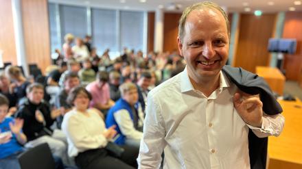 Thomas Heilmann bat die Gäste: „Halten Sie Europa zusammen!”