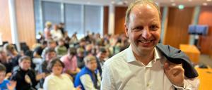 Thomas Heilmann bat die Gäste: „Halten Sie Europa zusammen!”