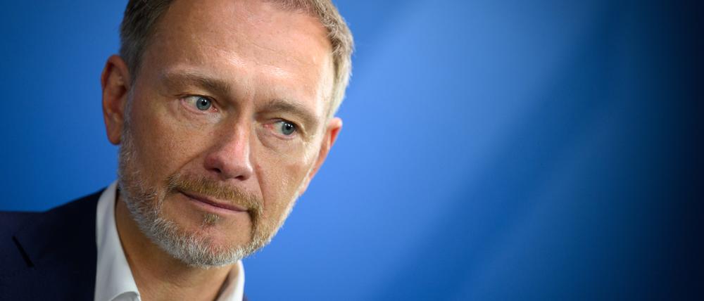 Zieht Kritik auf sich und seine Partei: Bundesfinanzminister Christian Lindner.