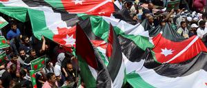 Die Mehrheit der Jordanier steht aufseiten der Palästinenser.