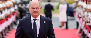 Bundeskanzler Olaf Scholz (SPD)