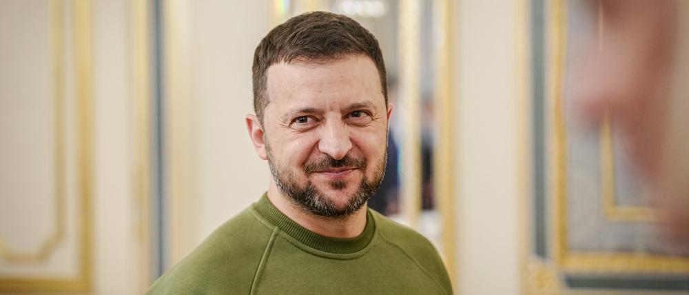 Der ukrainische Präsident Wolodymyr Selenskyj