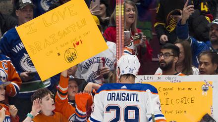 Liebling der Fans. Leon Draisaitl.  
