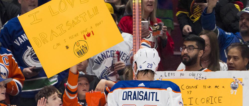 Liebling der Fans. Leon Draisaitl.  