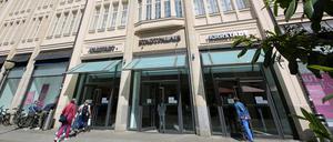 Karstadt Potsdam. Karstadt-Stadtpalais in der Brandenburger Straße in Potsdam.