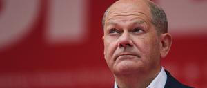 Olaf Scholz muss das schlechte Wahlergebnis der SPD verkraften.