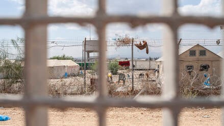 Europa macht dicht, wie hier im Flüchtlingslager Pournara auf Zypern.