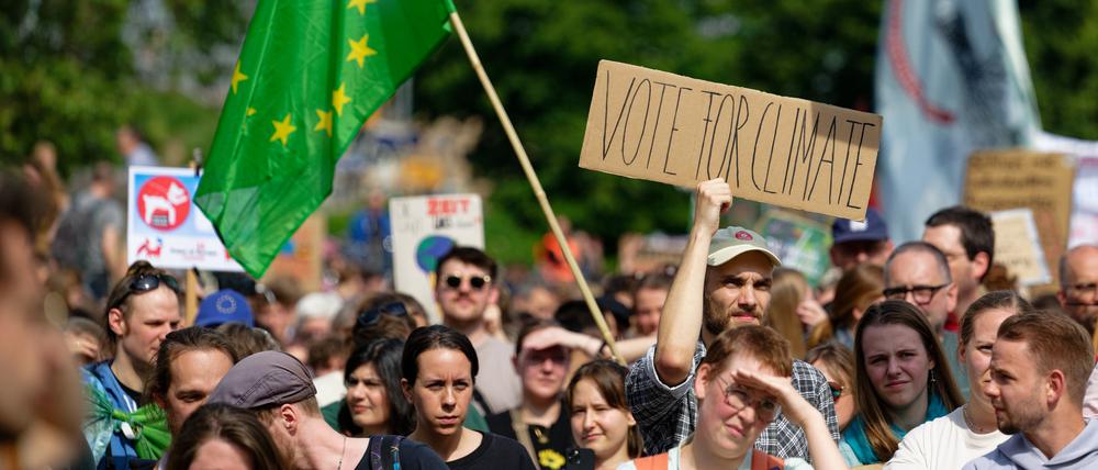 Klimastreik in Köln, 31. Mai 2024.