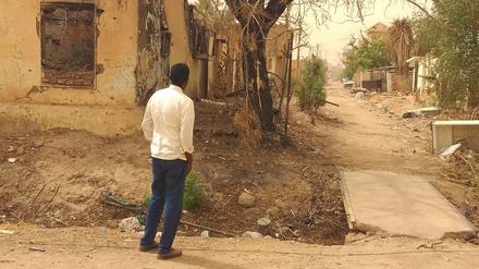Osman A. wünscht sich ein Ende des Krieges im Sudan.