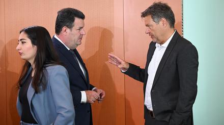 Robert Habeck (Grüne) und Hubertus Heil (SPD).