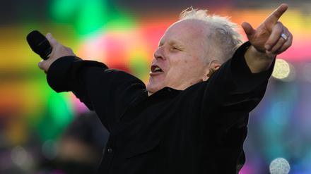 Herbert Grönemeyer beim Tourneeauftakt am 6. Juni 2024 in Dresden.
