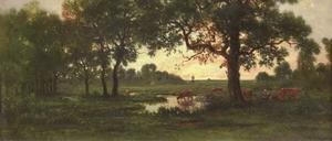 Théodore Rousseaus „Eichentümpel“ (1860-65).