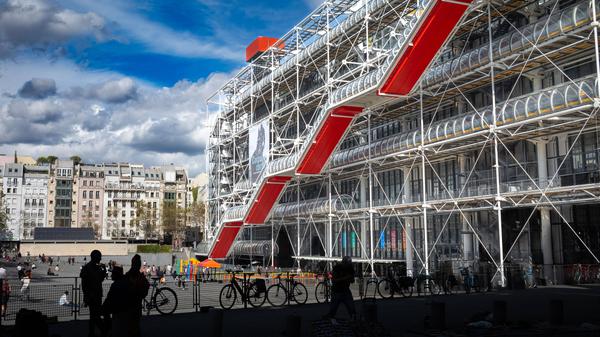 Das Centre Pompidou in Paris