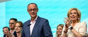 Friedrich Merz (M), Bundesvorsitzender der CDU, im Konrad-Adenauer-Haus