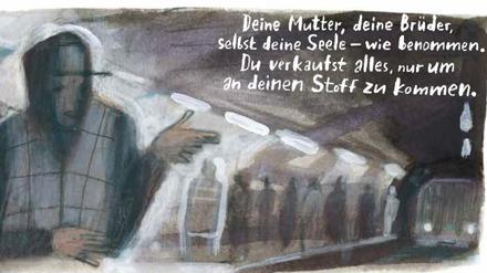 Eine Szene aus Constantin Satüpos „Am Hügel“.