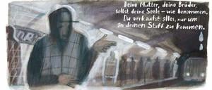 Eine Szene aus Constantin Satüpos „Am Hügel“.