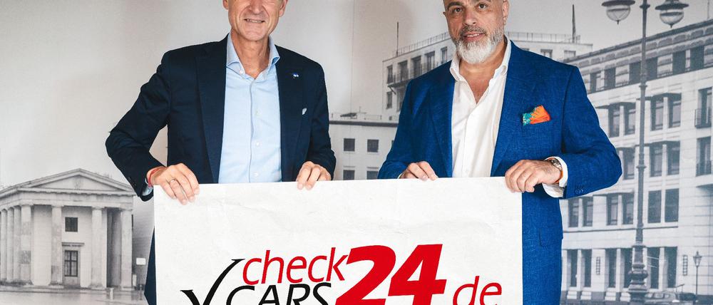 CheckCars24 wird neuer Hauptsponsor von Hertha BSC.