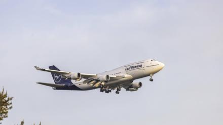 Ein Lufthansa-Flieger.
