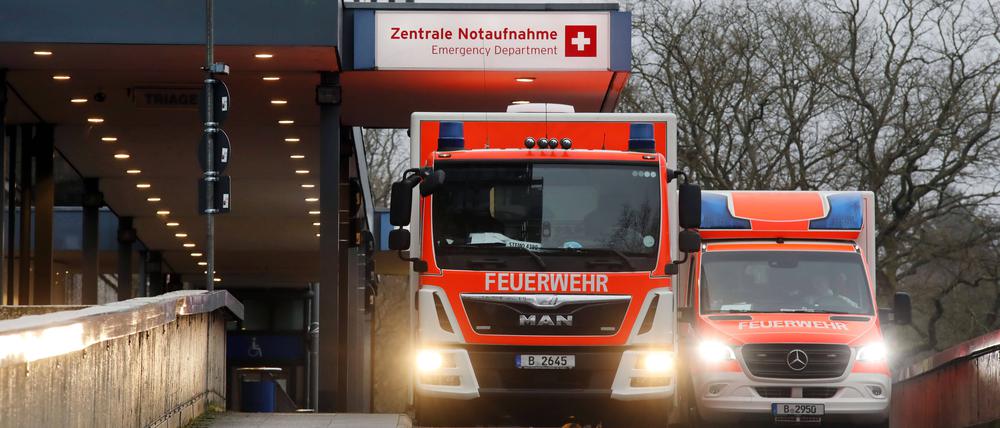 KI könnte künftig auch die Notaufnahme der Berliner Benjamin-Franklin-Klinik der Charité  unterstützen.