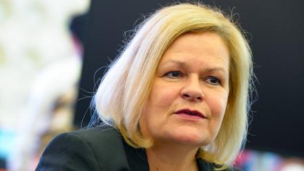 Bundesinnenministerin Nancy Faeser. 